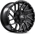 AGGRESSION 18x9 5x127/5x139.7 12 Gloss Black Milled