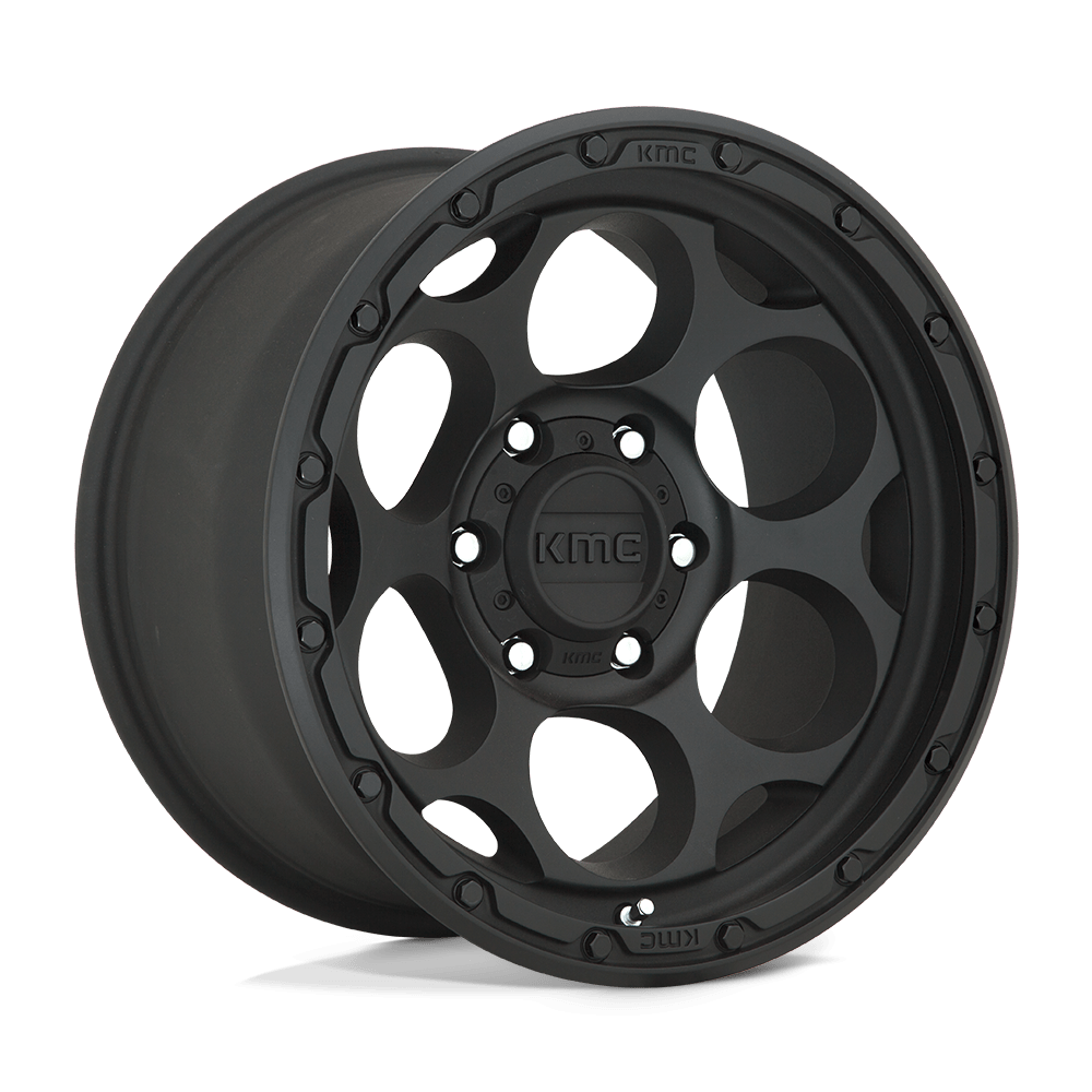 KMC DIRTY HARRY  Textured Black  17x8.5     +0      71.5  Conical     5X127