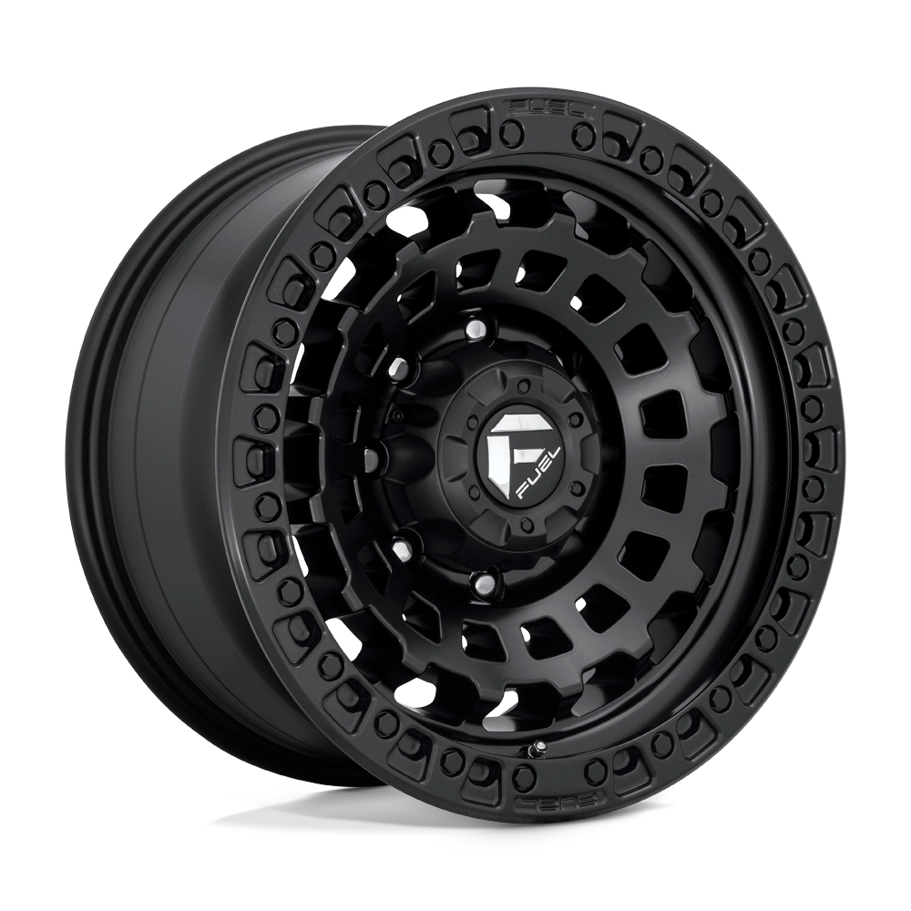 FUEL ZEPHYR  MATTE BLACK  17x9     +1      71.5  Conical     5X127