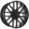 Forged Offroad XR101 Noir lustré - Rebord usiné 20x12  6x135/6x139.7 -44 off