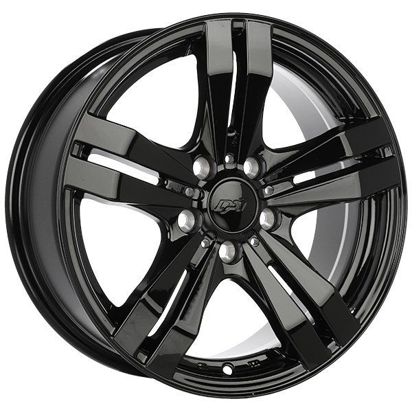 DAI TARGET Noir lustré 15x6.5  4x100  Offset: 38  Hub: 54.1