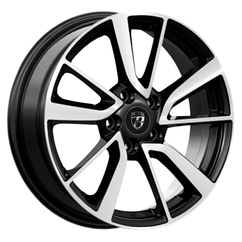 Bad Boy Wheels BBW530 16 X 7.0" | 5 X 114.3 | 40 (64.1) Black & Machined Face
