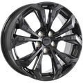 REPLICA 338 Noir lustré 18x7.0  5x114.3  Offset: 35  Hub: 60.1