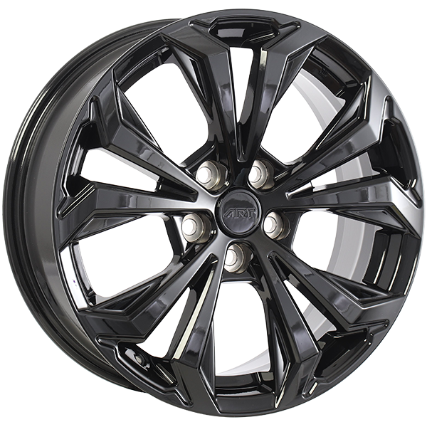 REPLICA 338 Noir lustré 18x7.0  5x114.3  Offset: 35  Hub: 60.1