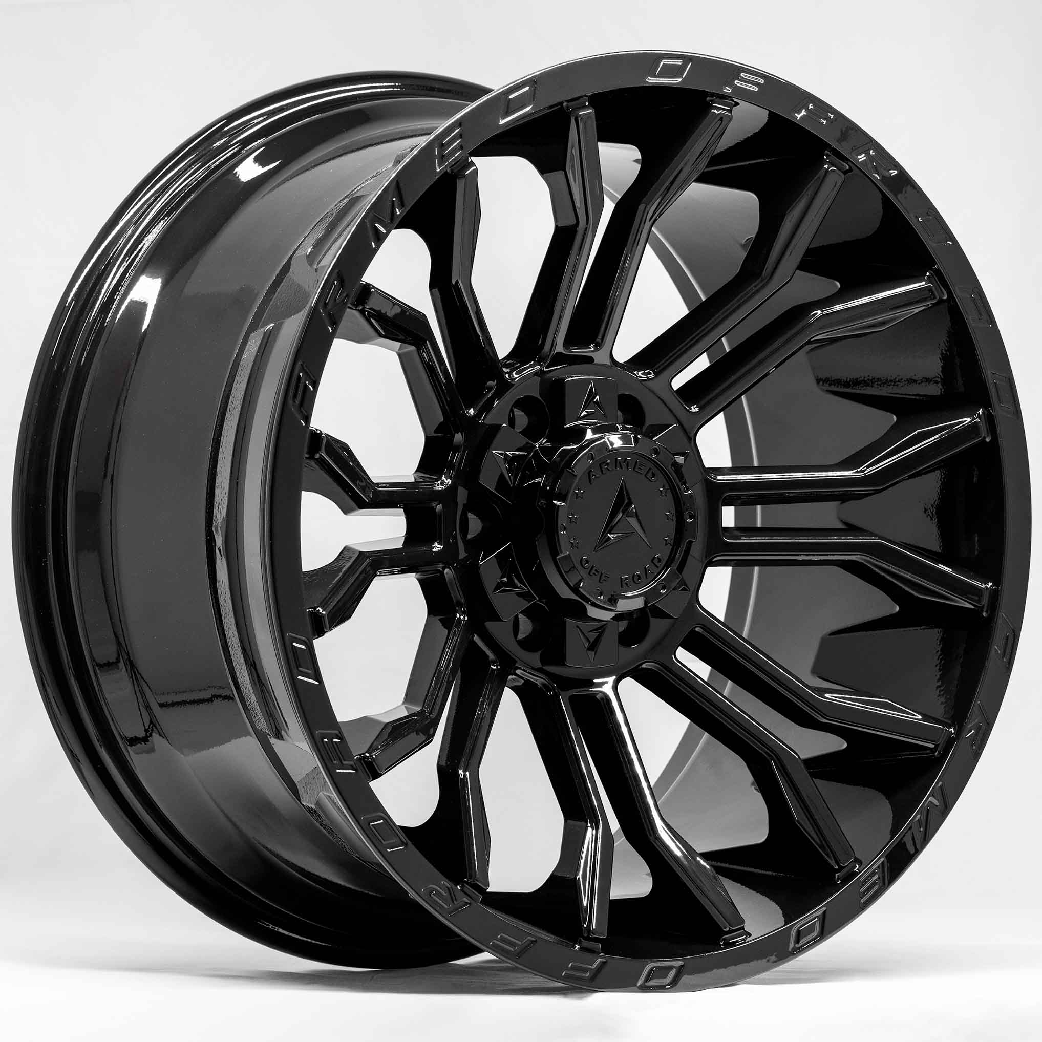Armed Offroad HAVOC 20x10 6x135|6x139.7 -18 FULL GLOSS BLACK