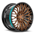 Sentali Barrel Forged SB1 19x9.5 5x120 25 Gloss Black Lip / Gloss Bronze Centre