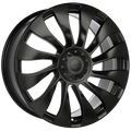 REPLICA 267 Noir satin 21x10.5  5x114.3  Offset: 48  Hub: 71-64.1