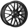 REPLICA 134 Noir lustré 19x8.5  5x112  Offset: 40  Hub: 66.6