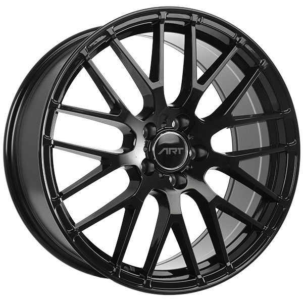 REPLICA 134 Noir lustré 19x8.5  5x112  Offset: 40  Hub: 66.6