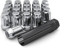 Ensemble de 24 bolts spline chrome 14 x 1.5 mm avec la clé