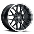 CS18 Gloss Black-Machined Lip  19x8.5      ET: 40       72.6  Conical    5X112