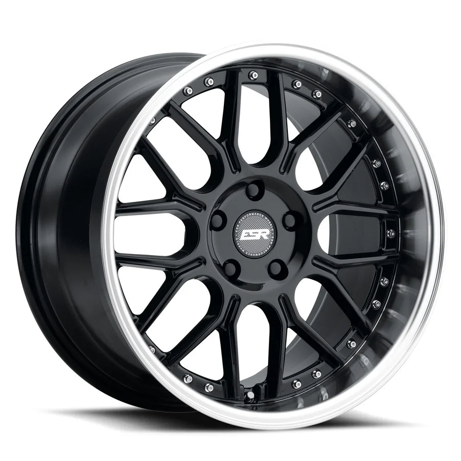 CS18 Gloss Black-Machined Lip  18x8.5      ET: 40       72.6  Conical    5X112