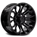 Armed Offroad HAVOC 24x12 8x165.1 8x180 -44 FULL GLOSS BLACK