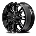 Armed Offroad CANNON 20X9 5X127 & 5X139.7 ET:+0 MATTE BLACK MILLED CB:87.1
