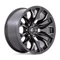 FUEL FLAME  GLOSS BLACK MILLED  20x10     -18      71.5  Conical     5X127