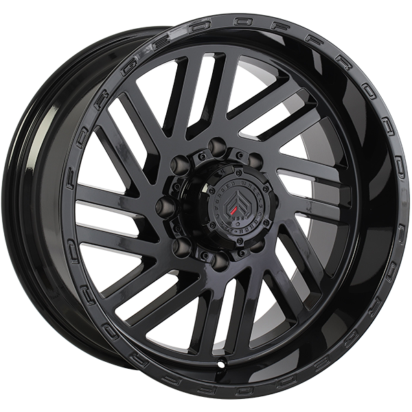 Forged XR107 Noir lustré 20x10.0  8x170  Offset: -12  Hub: 125.1