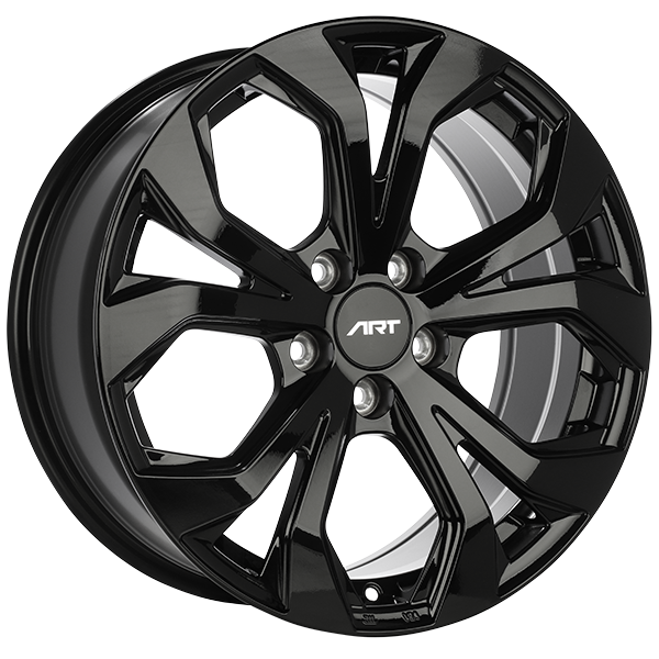 REPLICA 183 Noir lustré 18x8.0  5x120  Offset: 45  Hub: 64.1
