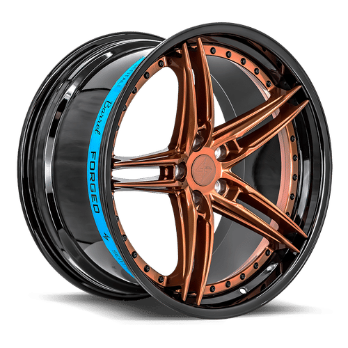 Sentali Barrel Forged SB3 20x9 5x114.3 35 Gloss Black Lip / Gloss Bronze Centre