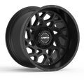 22x9.5 8x165.1 7/130.1 KranK Alloy Wheels Ambush, Satin Black