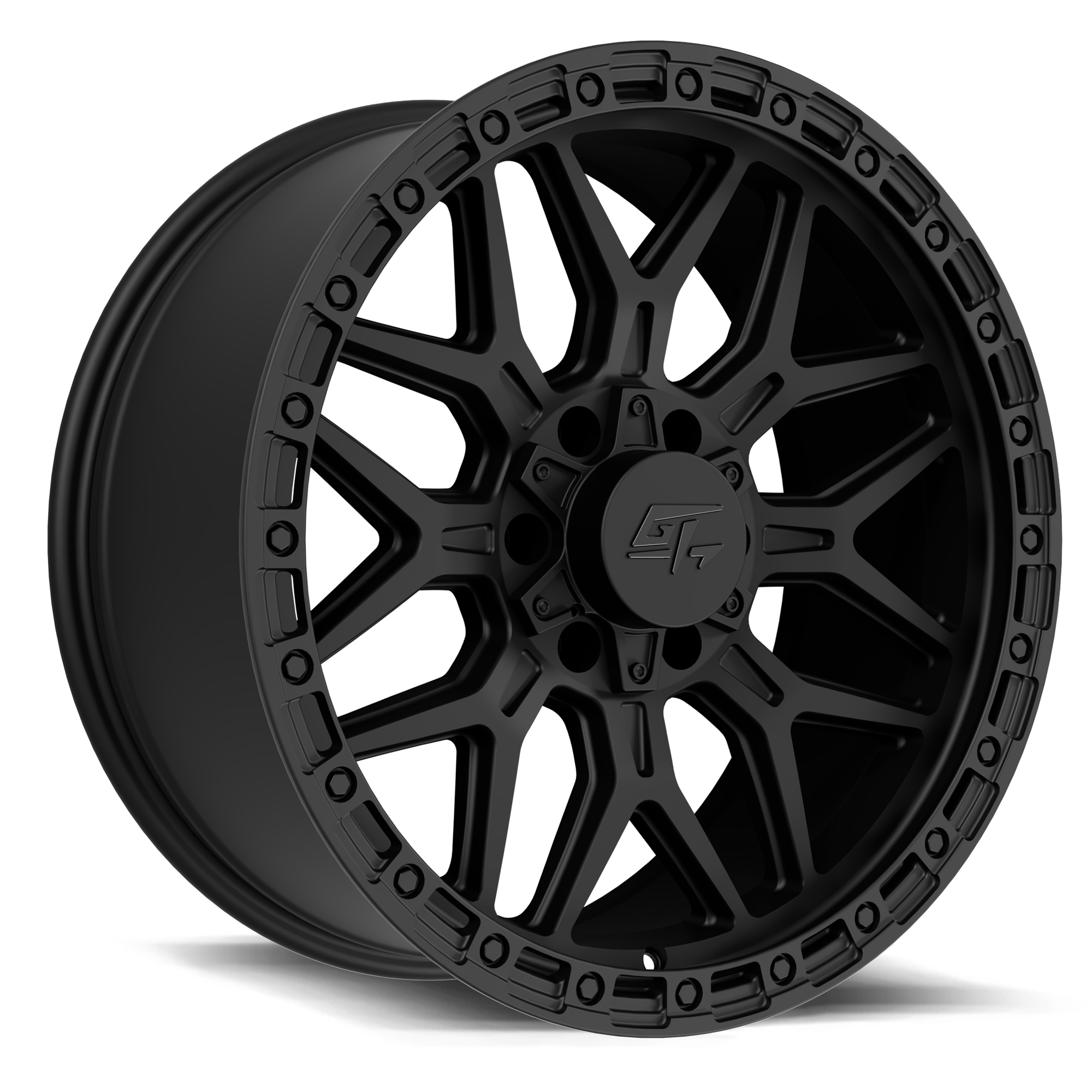 Revolt 17x9 6x135 / 6x139.7 -12 Matte Black