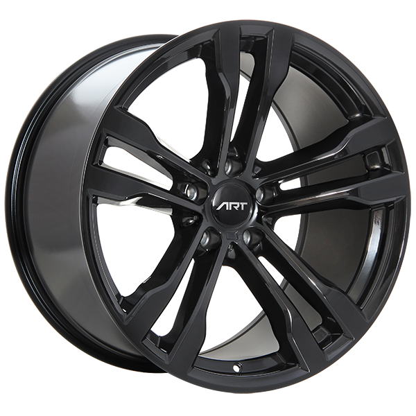 REPLICA 62 Noir lustré 20x10.0  5x120  Offset: 40  Hub: 74.1