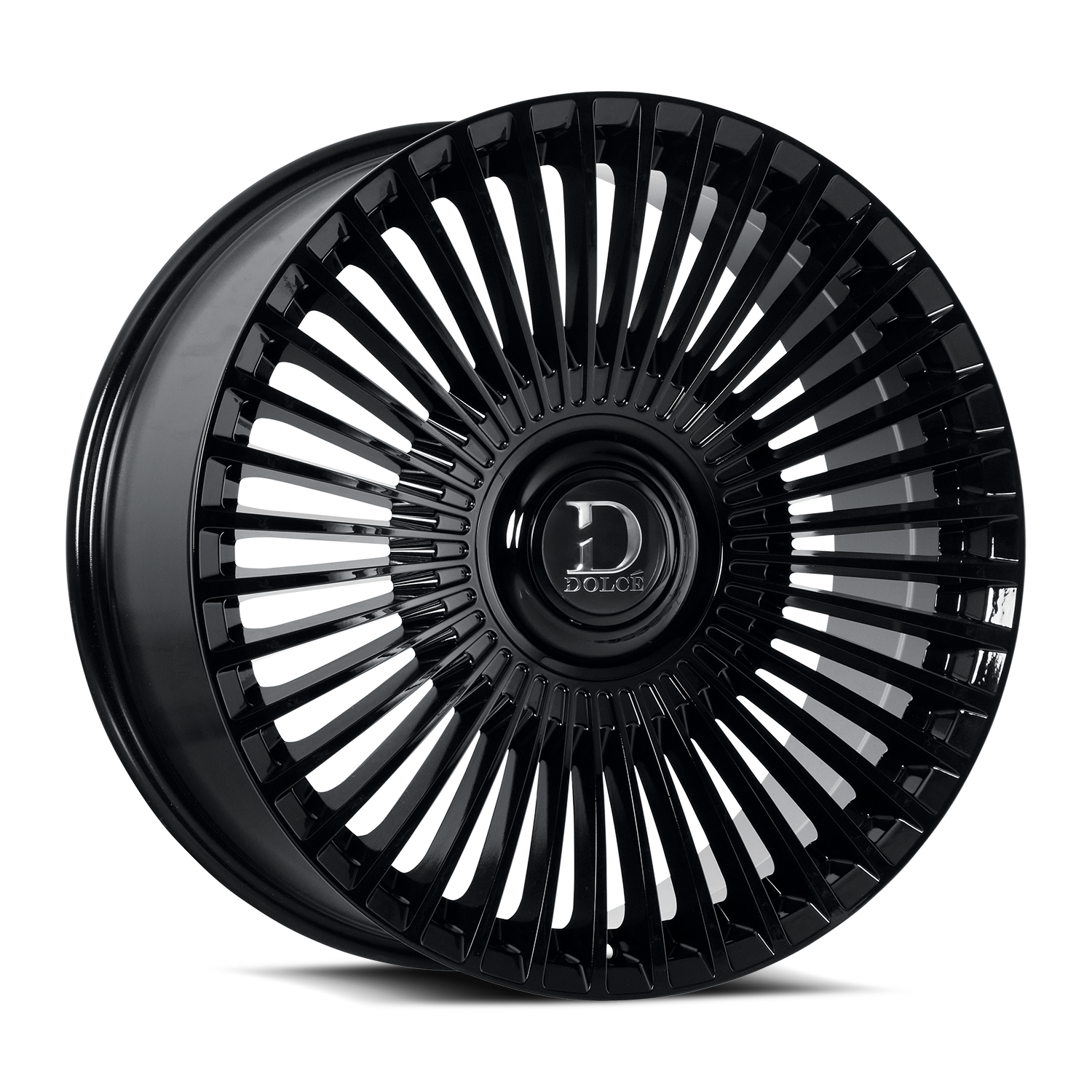 DOLCE Luxury Trento 24x10 5x112 / 5x120 +35mm Gloss Black