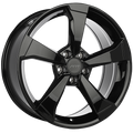 REPLICA 191 Noir lustré 18x8.0  5x112  Offset: 40  Hub: 57.1