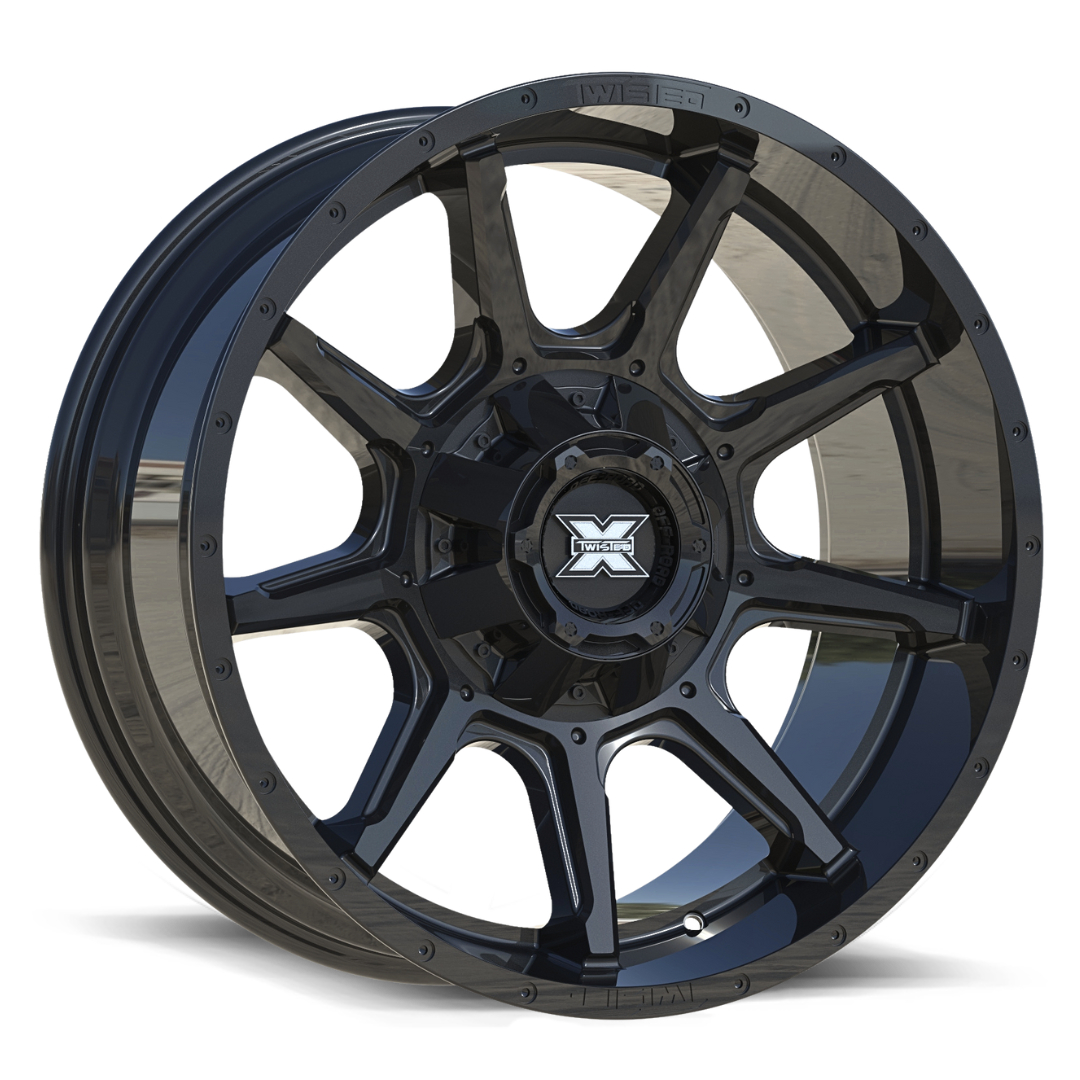 TW2 20x10 8x165.1/8x180 -18 Gloss Black