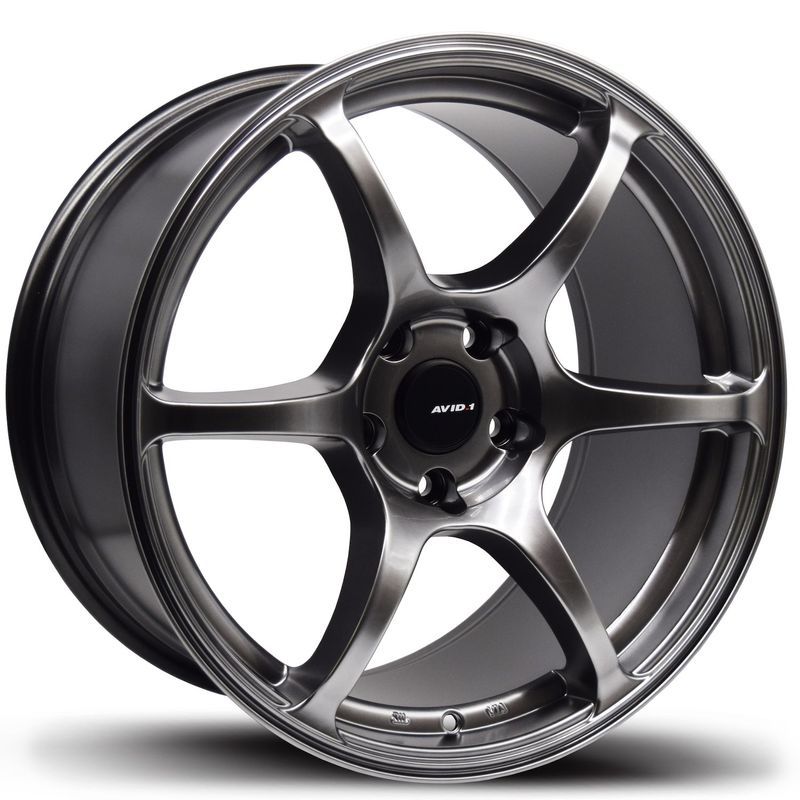 AVID1 AV-26  HYPER BLACK  18x8.5 +38  cb73.1  5X114.3