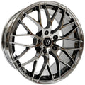 Bad Boy Wheels PX1459 19x8.5 5x120 offset 35 cb 74.1 Black Chrome
