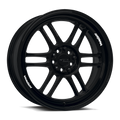 KATANA KR02 17x7.5 5x108 / 5x114.3 +40mm Matte Black