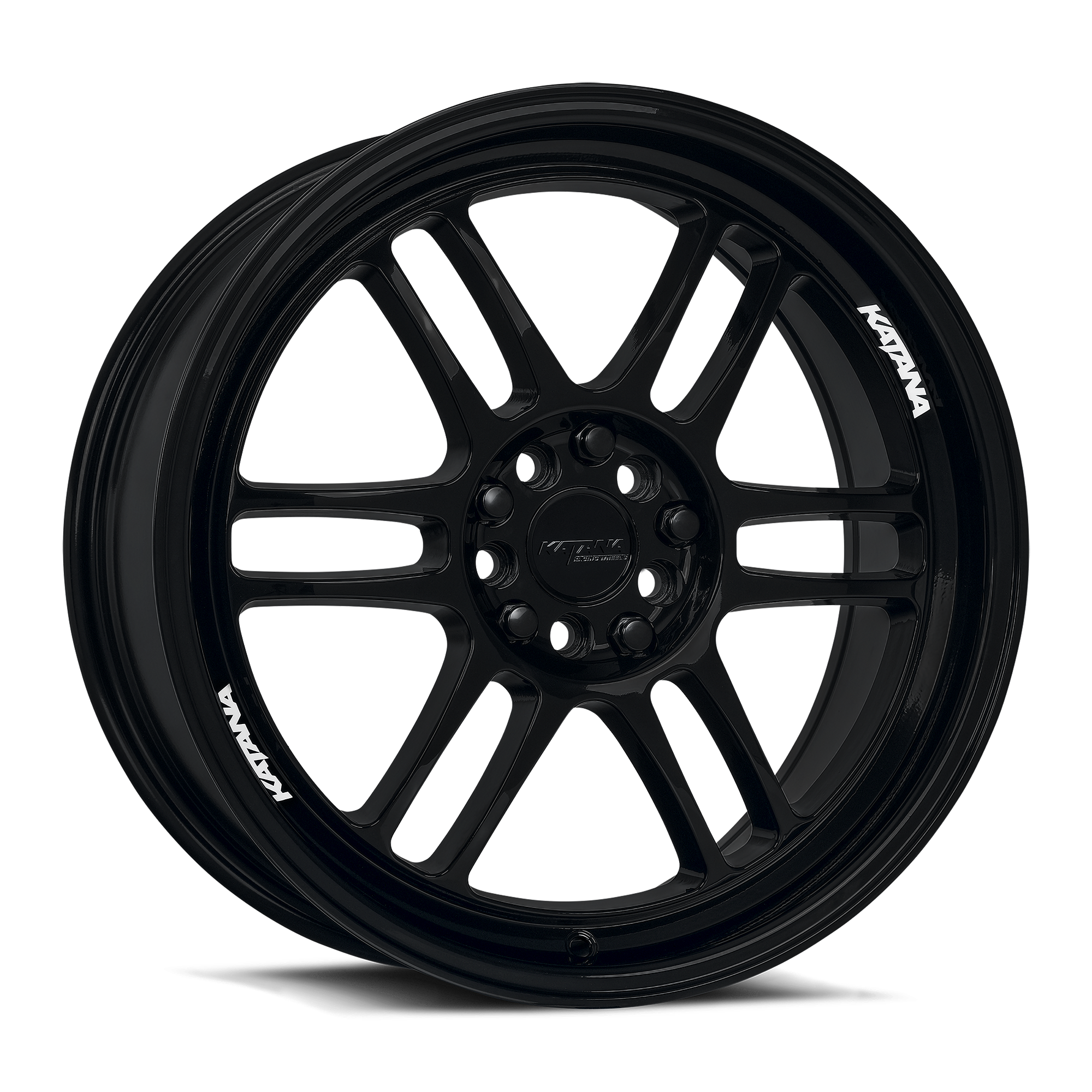 KATANA KR02 17x7.5 5x108 / 5x114.3 +40mm Matte Black