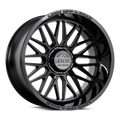 LOCK Xtreme Apex 20x9 6x135 / 6x139.7 +0mm Gloss Black