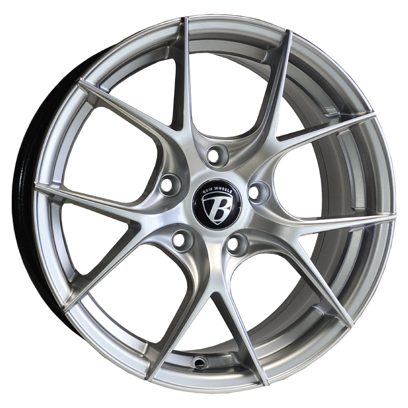 Bad Boy Wheels BBW5713 16 X 7.0" | 5 X 114.3 | 40 (67.1) Hyper Silver
