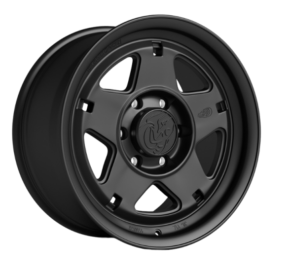 Blackhorn NS5 Satin Black 17x8.5 6x139.7 offset +25