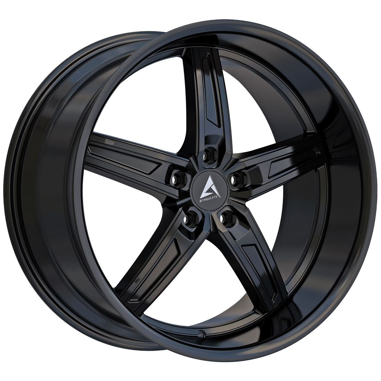 Armed Syndicate BOSS 74.1 19x8.5 5x112 | 5x114.3 35 FULL GLOSS BLACK