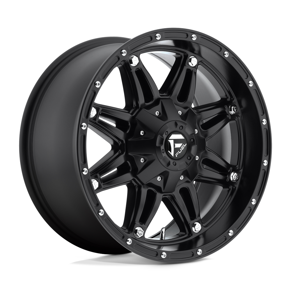 FUEL HOSTAGE  MATTE BLACK  17x8.5     +14      78.1  5X114.3/5X127