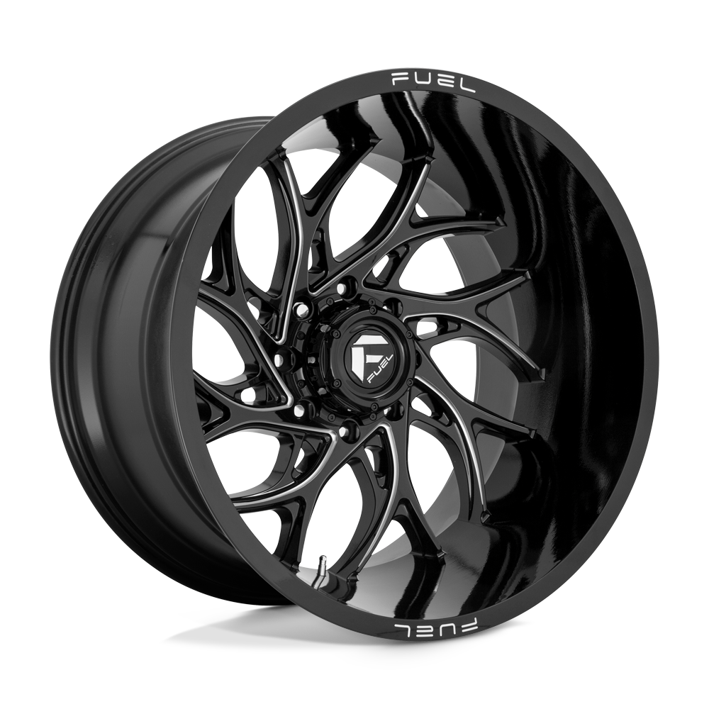 FUEL RUNNER  GLOSS BLACK MILLED  20x10     -18      124.3  Conical     8X180