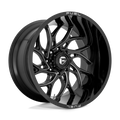 FUEL RUNNER  GLOSS BLACK MILLED  22x12     -44      106.1  Conical     6X139.7