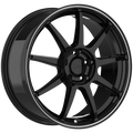 DAI REV Noir lustré - Contour machiné 16x6.5  4x100  Offset: 41  Hub: 73.1