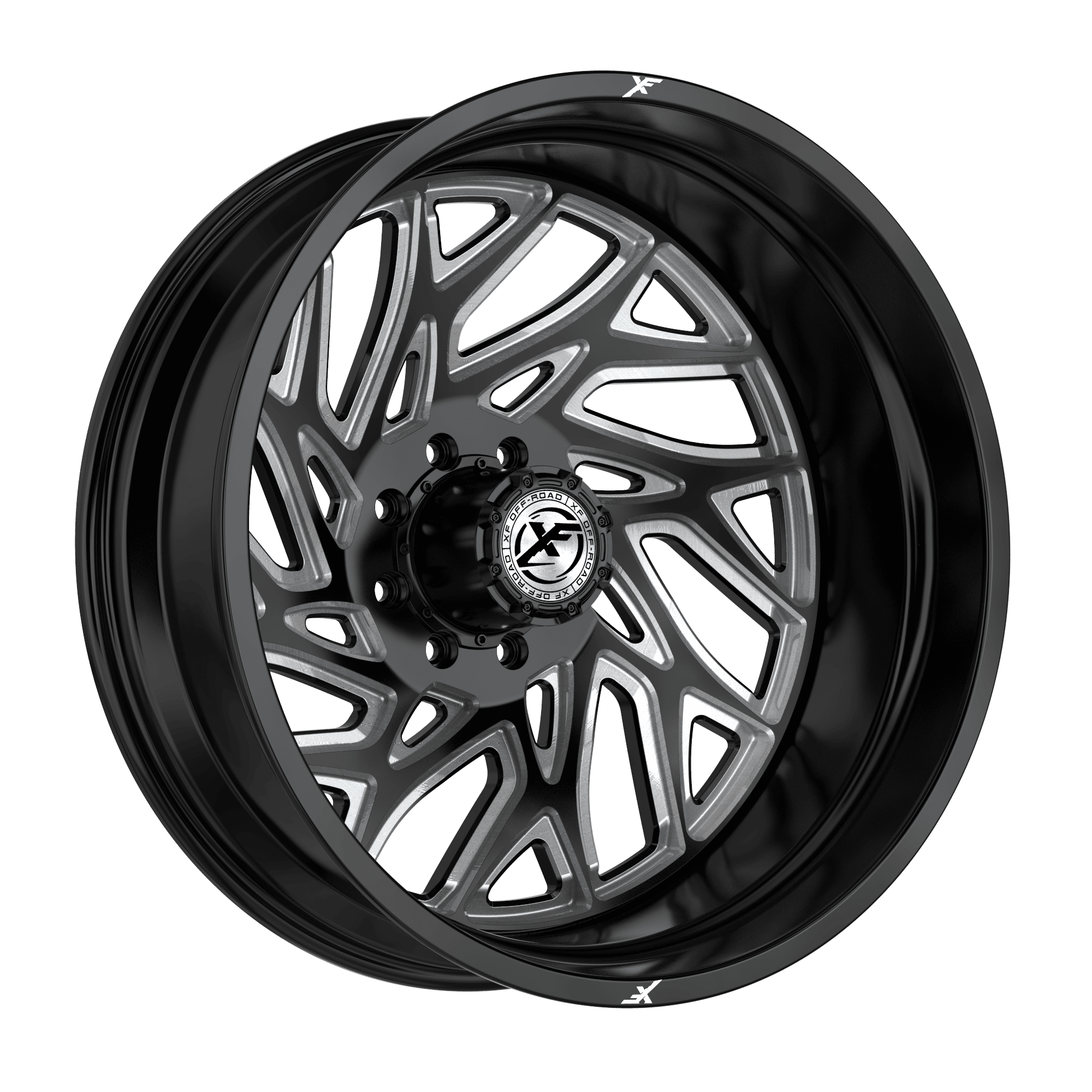 XF OFFROAD XF-229GBML-R 26x8.25 8x165.1 -232 Gloss Black Milled