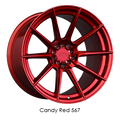 XXR 567 CANDY RED  18x9.5      ET: 20       73.1  Conique    5X100 5X114.3