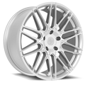 Sentali Drift 20x9 5x120 offset 35 Hyper Silver Diamond Cut