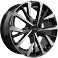 REPLICA 394 Noir lustré - Façade machinée 18x7.5  5x114.3  Offset: 45  Hub: 67.1