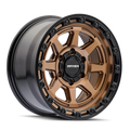 Mayhem RIDGELINE BRONZE SATINÉ/LÈVRES NOIRES  17x8,5 -6 106,1  Conique 6X139.7