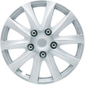 Ensemble de 4 enjoliveurs 15" argent JH111