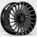 Armed Offroad MILITIA 20x9 5x127 5x139.7 12 GLOSS BLACK MILLED