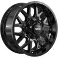 Ruffino TORK Noir lustré 20x9.0  8x165.1  Offset: 18  Hub: 125.2