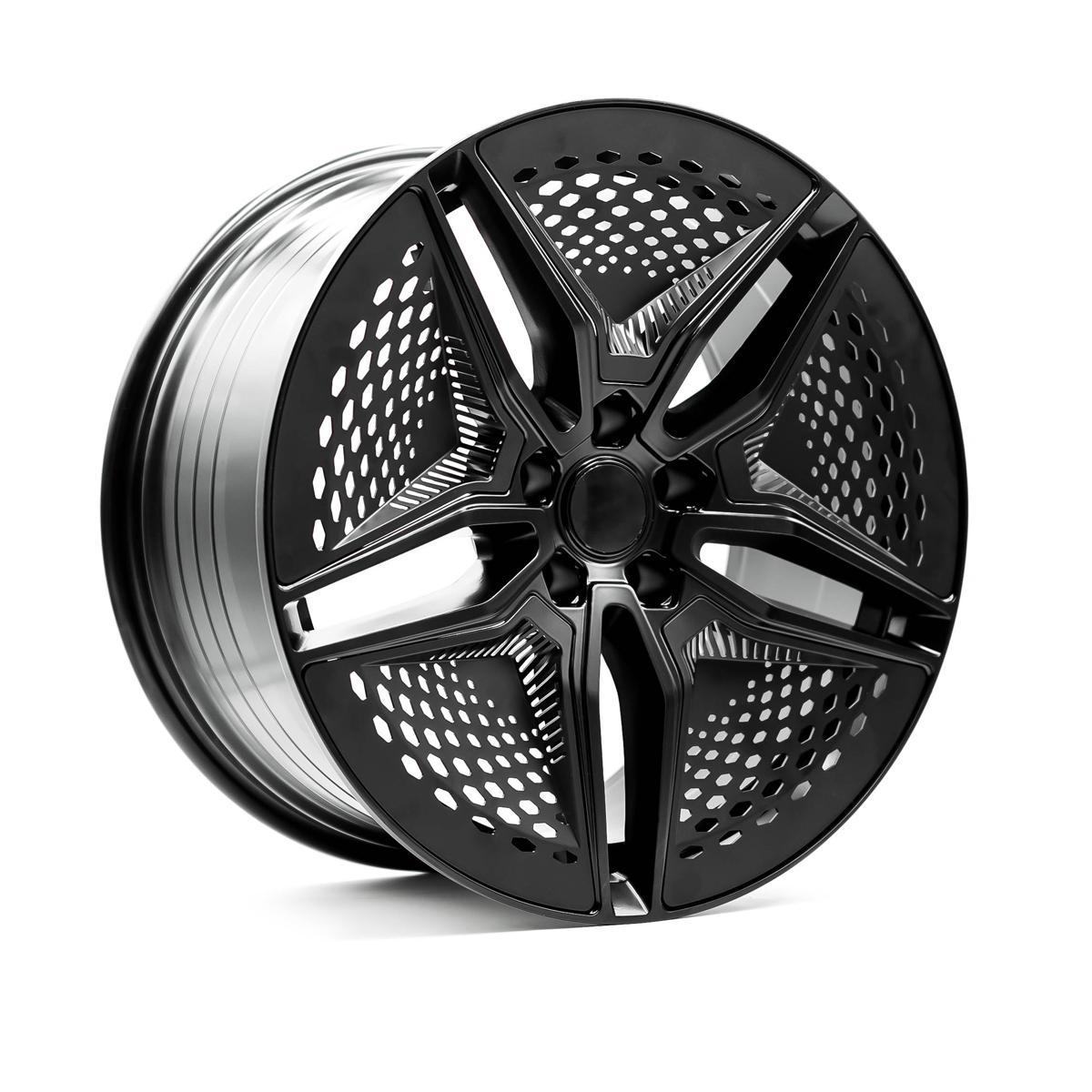 OE+ EV01 19x9.5	35	5x114.3 	64.1	Cone	Matt Black
