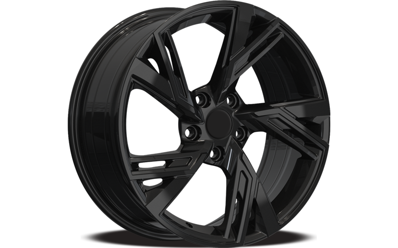 Replika AR12 Gloss Black 18x8 5x112 cb 66.5